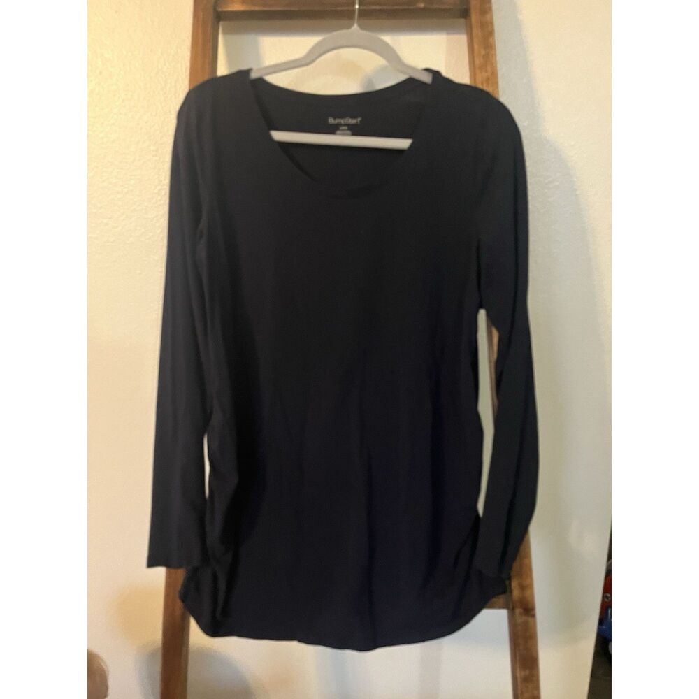 2 Piece BumpStart Maternity Scoop Neck Long Sleeve T-Shirts  L